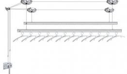 手摇晾衣架安装视频,轻松掌握一步到位